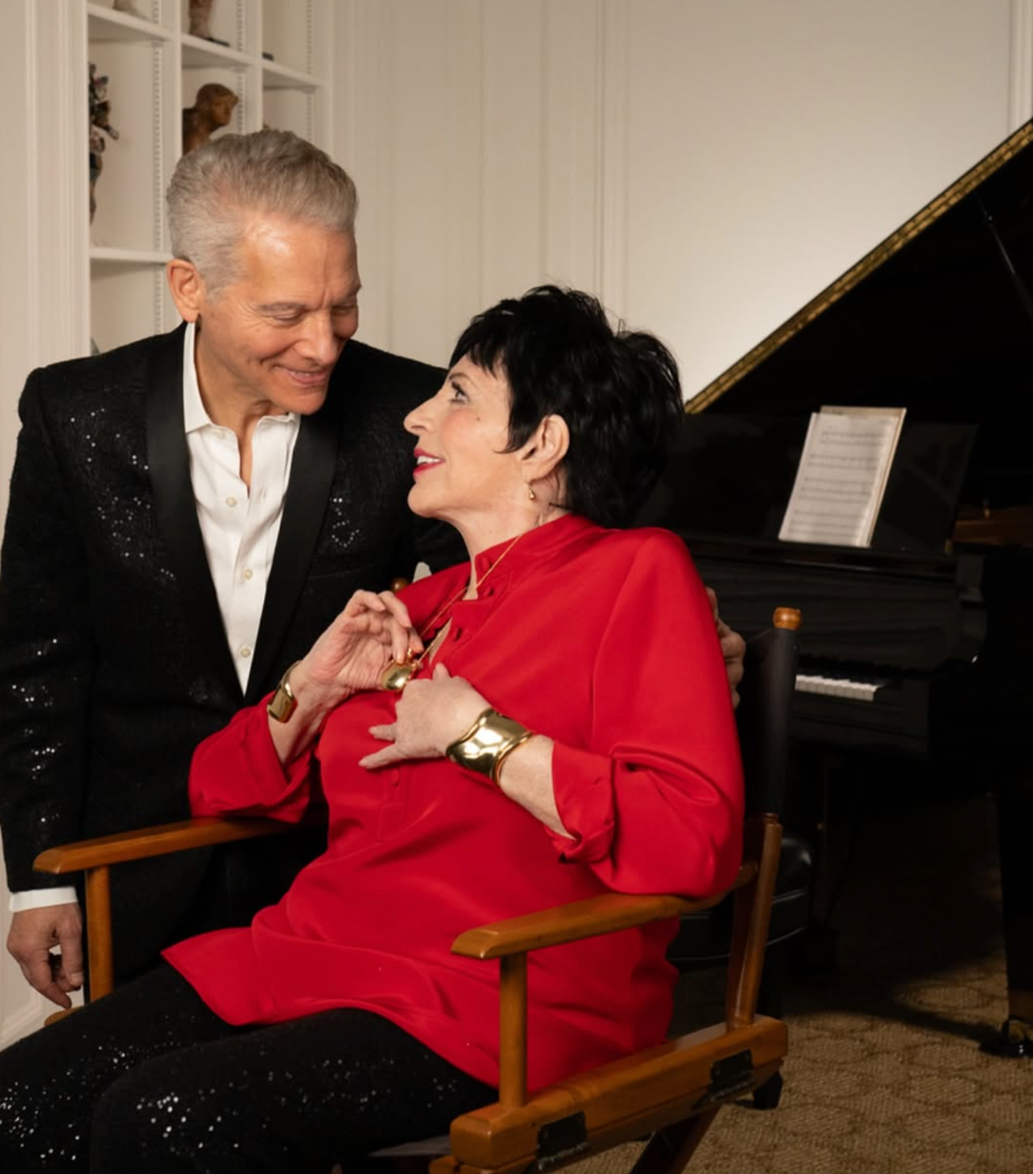 Dual Signed- Michael Feinstein and Liza Minnelli "Kids, Wait Till You Hear This" Hardcover Liza Minnelli Memoir as told by Michael Feinstein